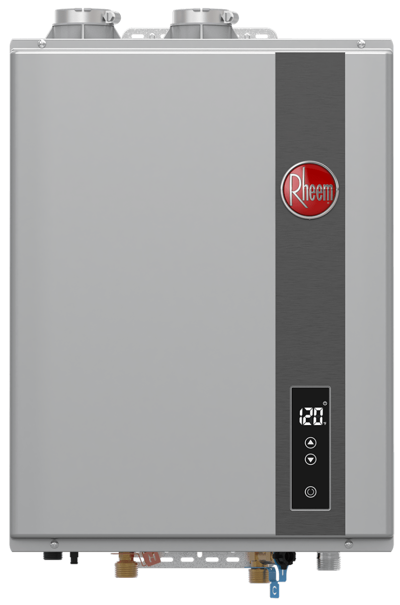 Rheem RTGH-95DVLN-3 High Efficiency Condensing 9.5 GPM Tankless Natural Gas Water Heater 199,900BTU