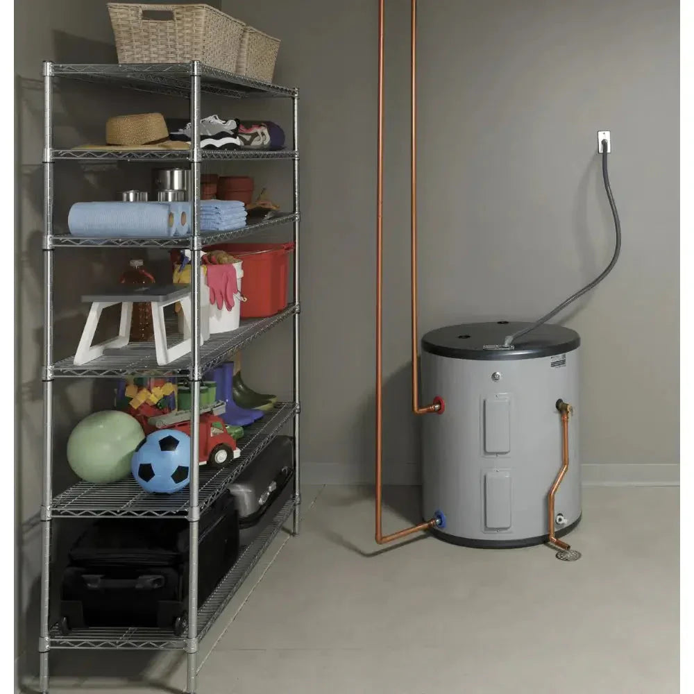 GE RealMAX 36 Gallon Capacity Side Port Lowboy Electric Water Heater