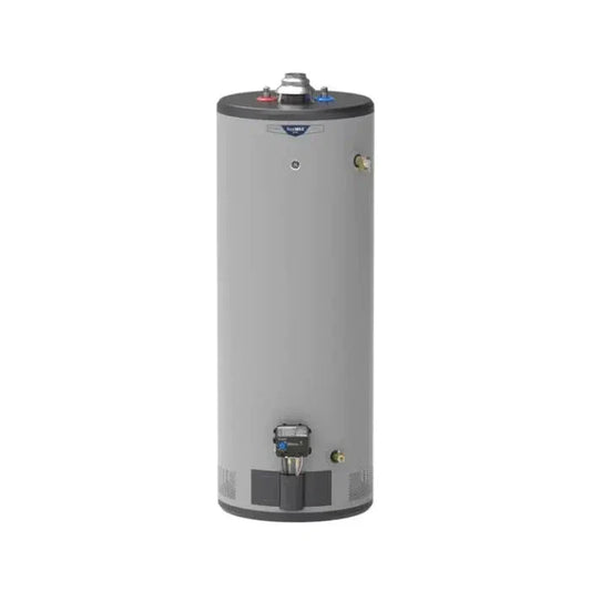 GE RealMAX Atmospheric Platinum Model 50 Gallon Capacity 36,000 BTU Heating Input Tall Liquid Propane Water Heater
