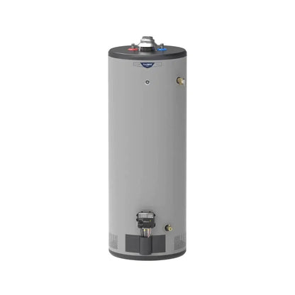 GE RealMAX Atmospheric Platinum Model 50 Gallon Capacity 40,000 BTU Heating Input Tall Natural Gas Water Heater